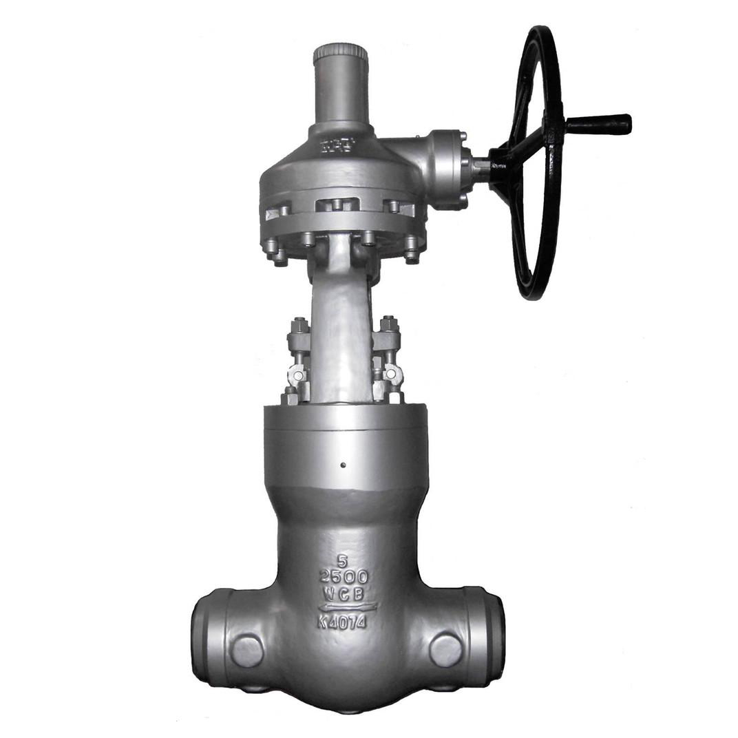 Pressure seal gate valve