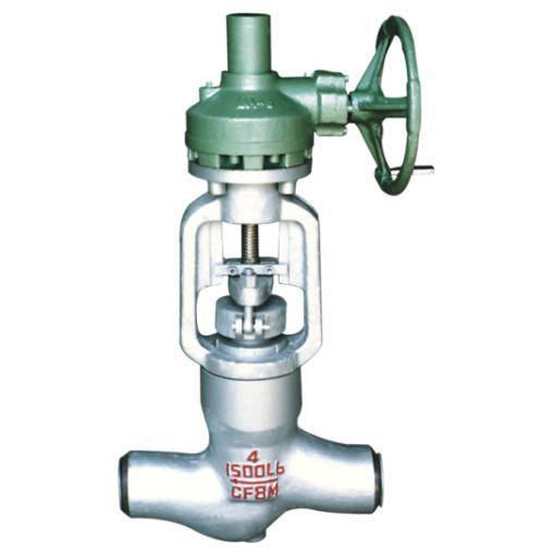 Pressure seal globe valve